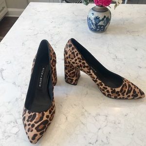 Alice + Olivia Genuine Calf Hair Dyed Pumps